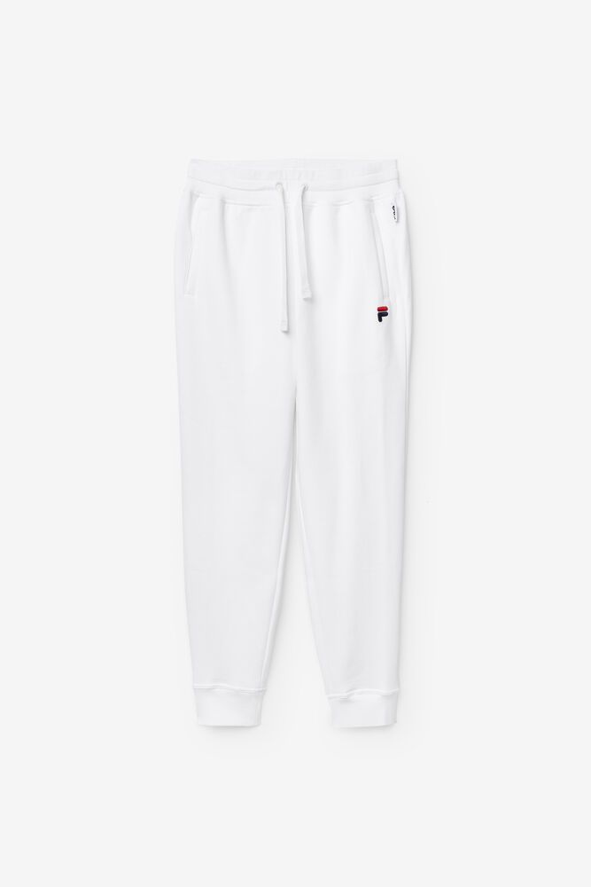 Fila Miesten Housut Chardon Jogger Valkoinen - YCFX-59420